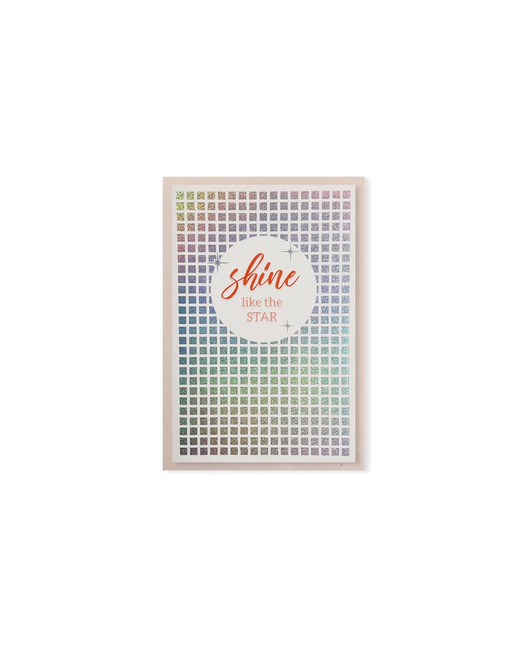 Shine Like the Star Greeting Card (1 Pc)