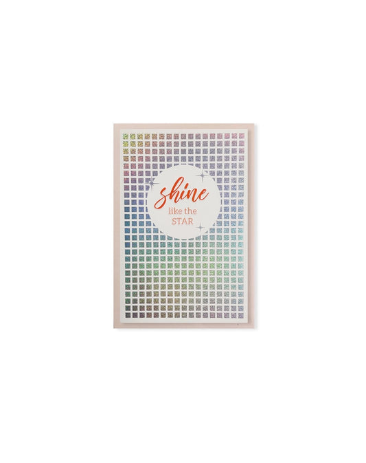 Shine Like the Star Greeting Card (1 Pc)