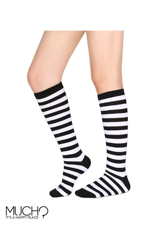 Wednesday Striped Socks
