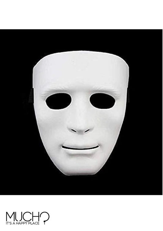 Dance Opera Full Face White Mask