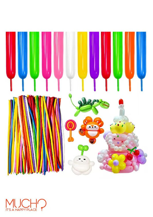 260 Long Balloons (100 Pieces)