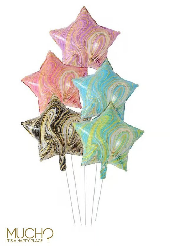 Stars Agate Balloon Bunch