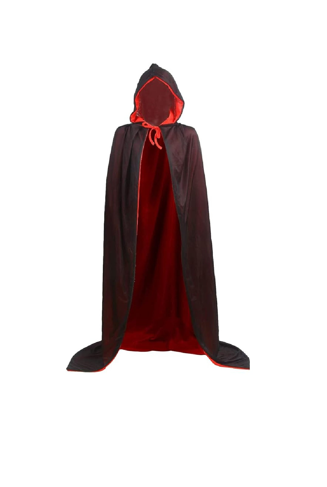 Reversible Black and Red Cape
