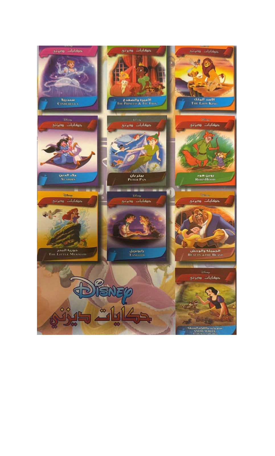 Disney Stories Arabic Books