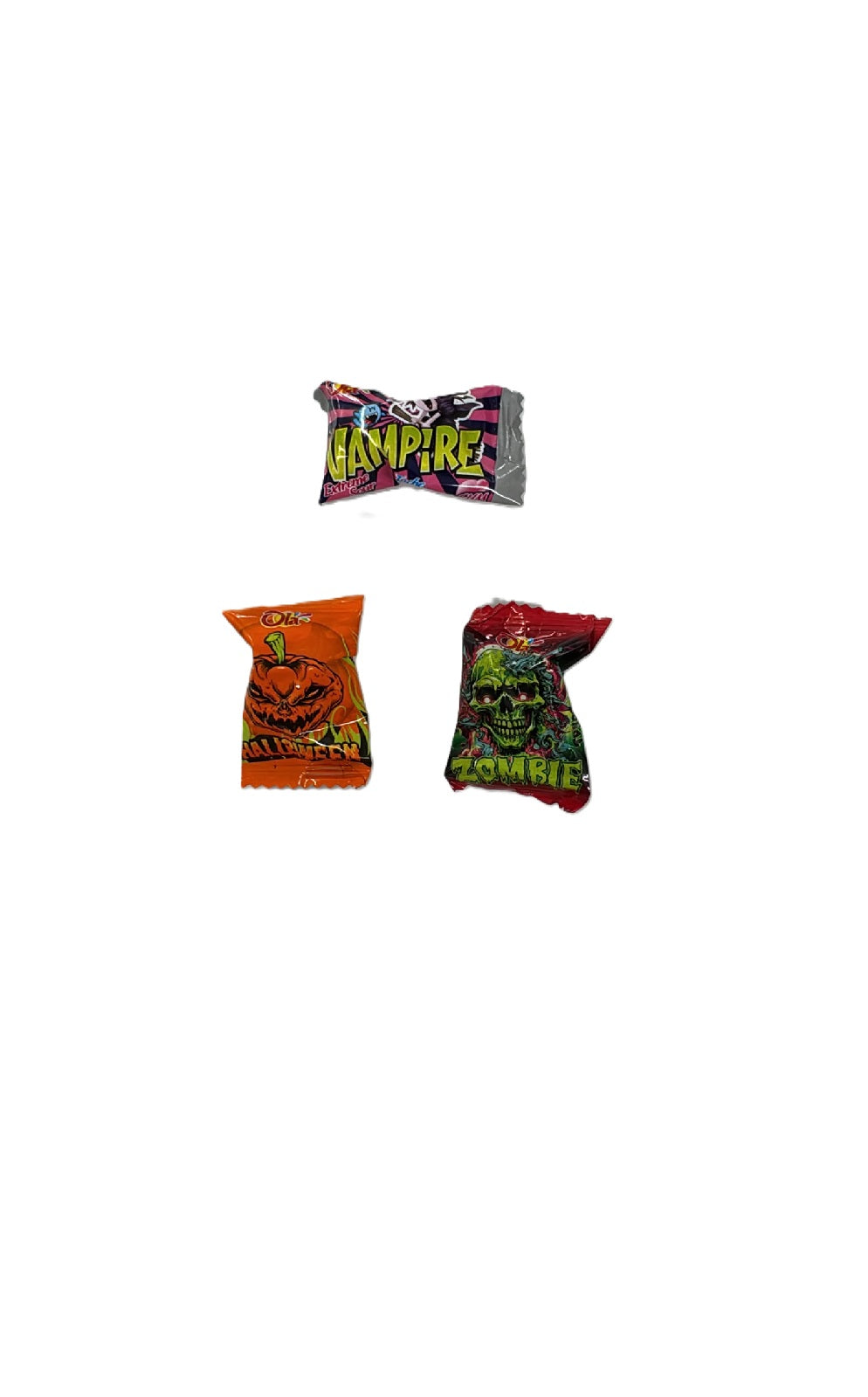 Halloween Vampire Zombie Sour Gum Candy
