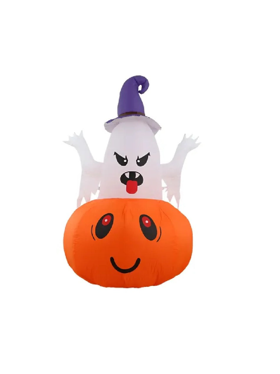 Pumpkin Ghost Inflatable Decoration