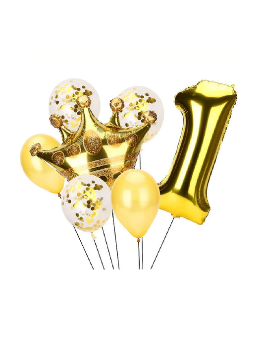 Crown Golden Birthday Bunch