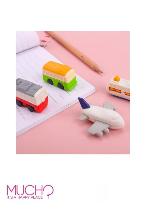 Transportation Erasers