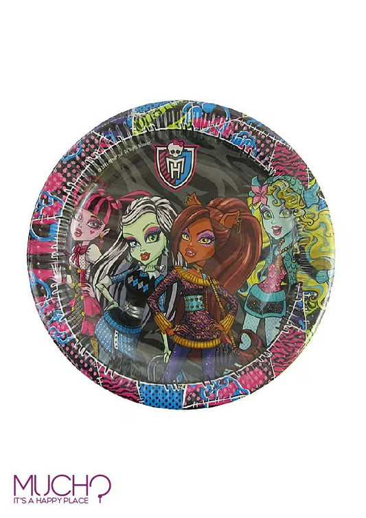 Monster High 9 Inch Plates