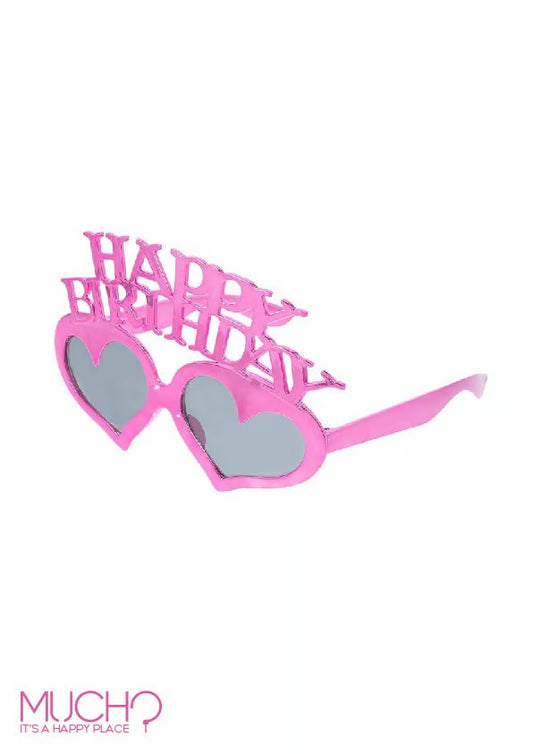 Happy New Year Heart Glasses