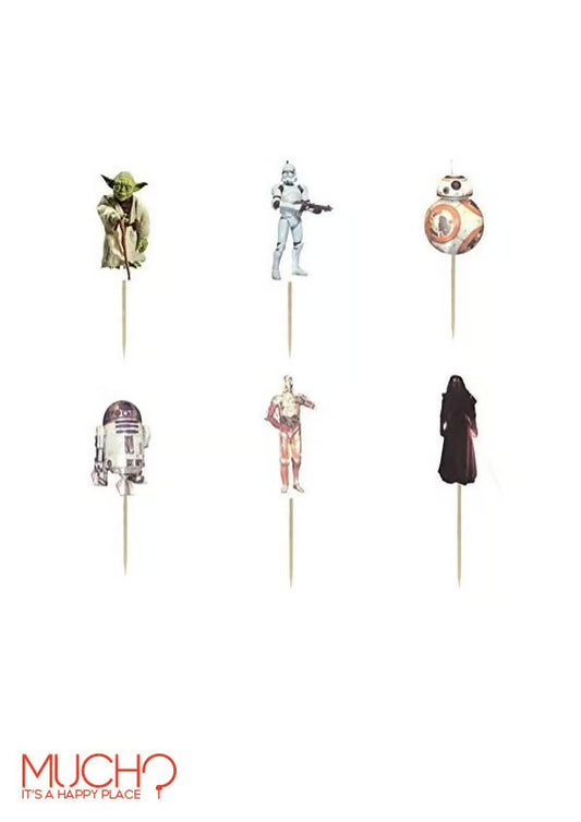 Star Wars Cup Cake Toppers