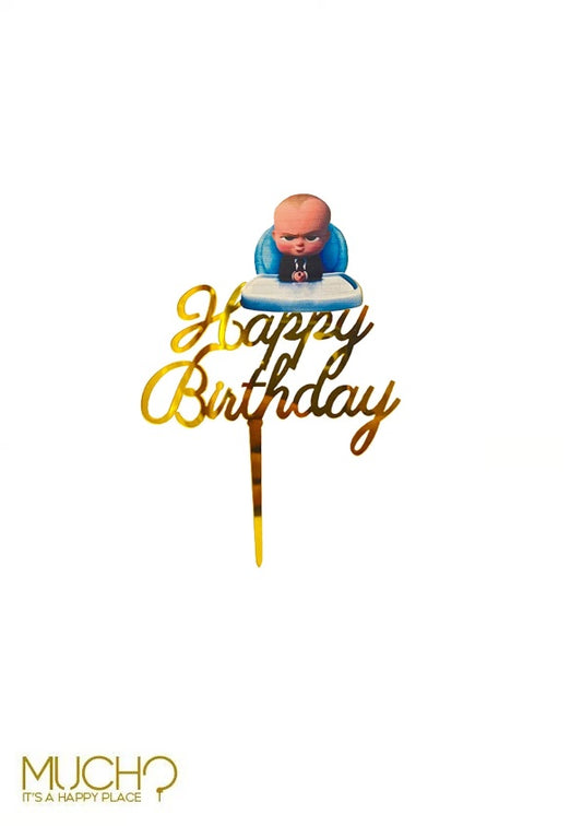 Boss Baby Cake Topper