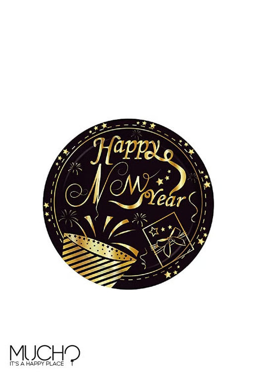 New Year 7 Inch Plates