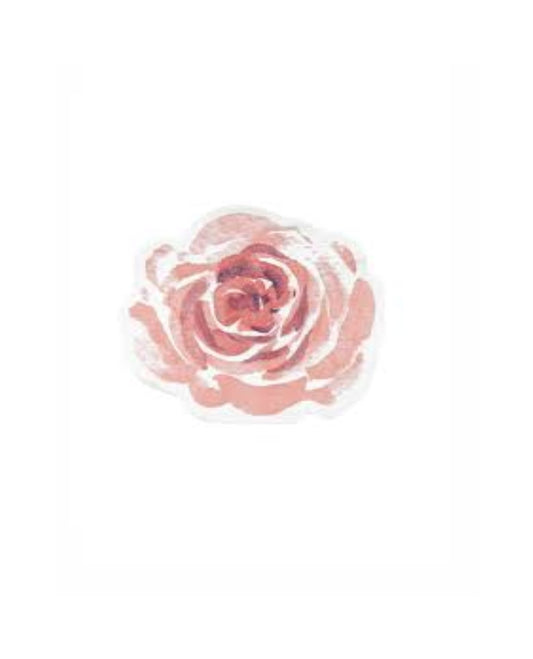 Pink Rose Shape Napkins