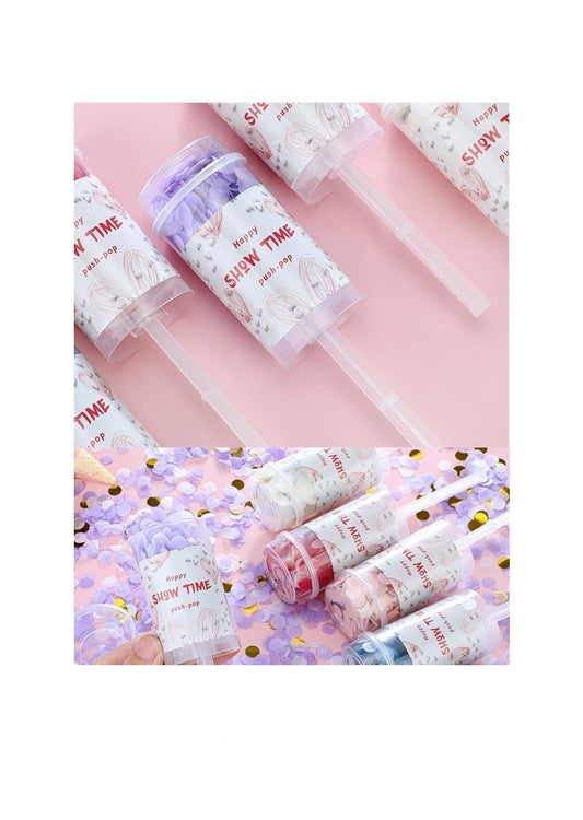 Confetti Push Pop (5 Pieces)