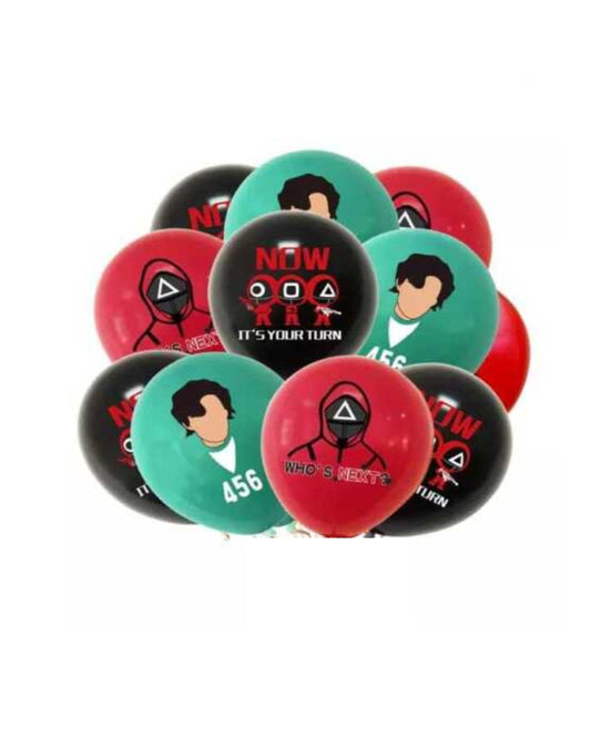 Squid Game Balloons Set