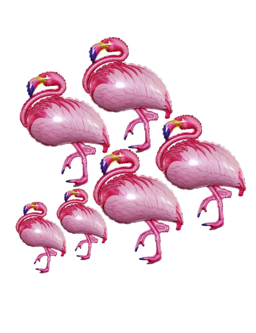 Flamingo Balloons Set (6 Pieces)