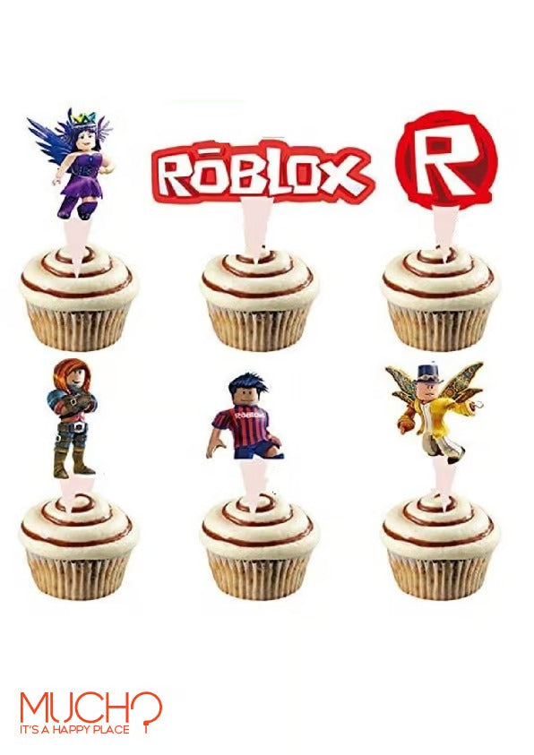 Roblox Cupcake Topper