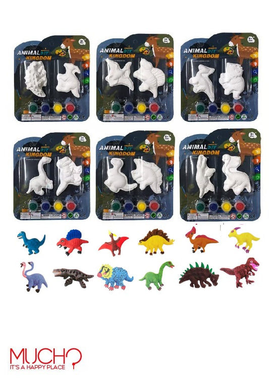 Dinosaur DIY coloring kit