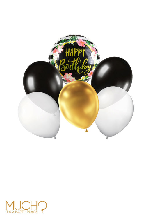 Happy Birthday Balloons Bunch