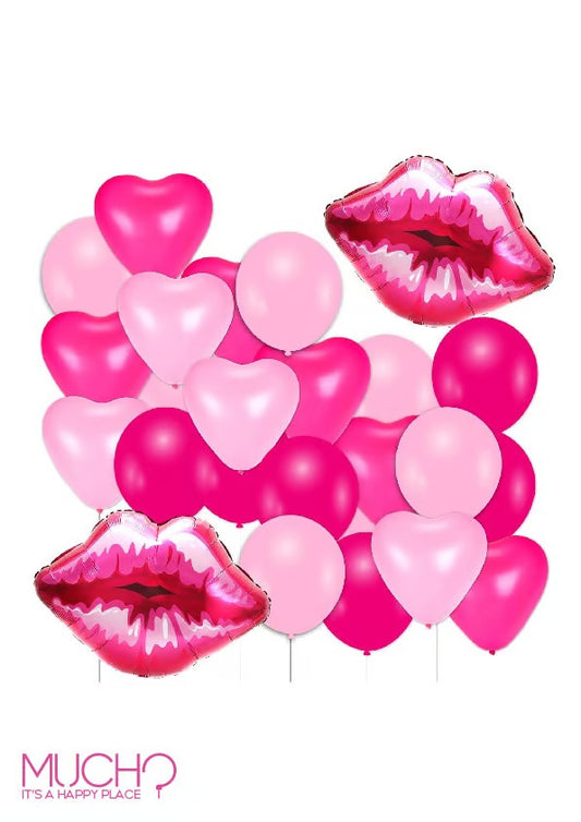 Hearts Balloons Set