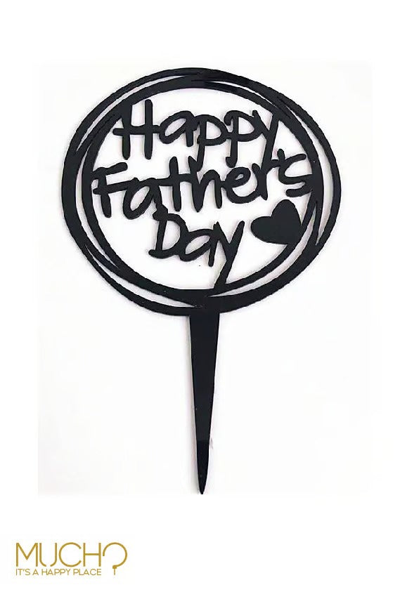 Happy Father's Day Cake Topper