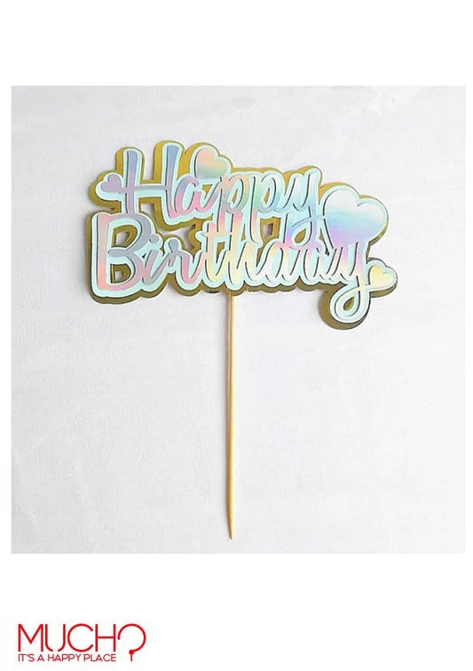 Happy Birthday Cake Topper