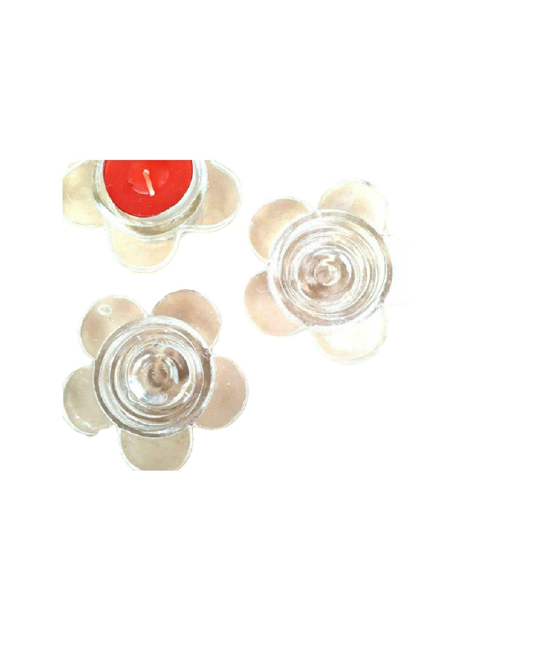 Floral Wide Candle Holder