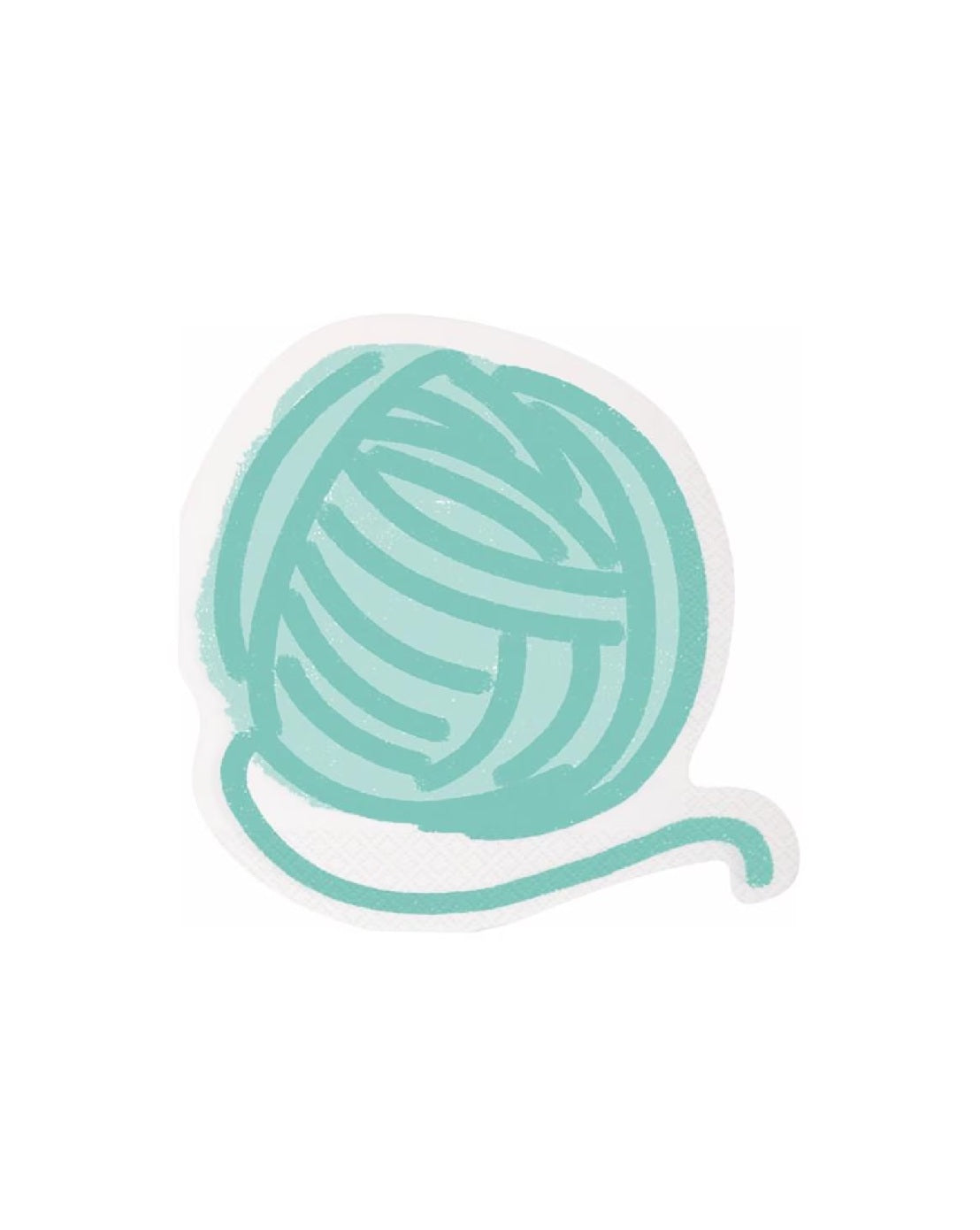 Yarn Ball Cat Napkins