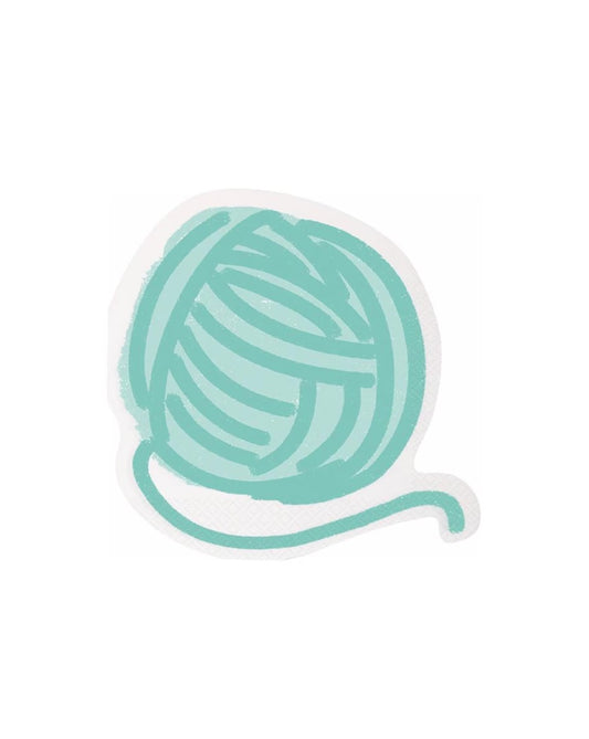 Yarn Ball Cat Napkins