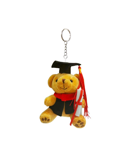 Mini Graduation Bear Keychain