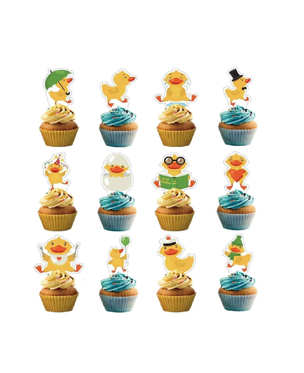 Duck Cupcake Toppers