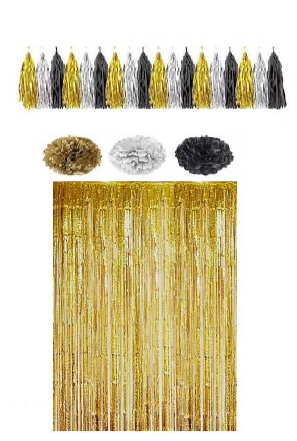 Metallic Backdrop Set