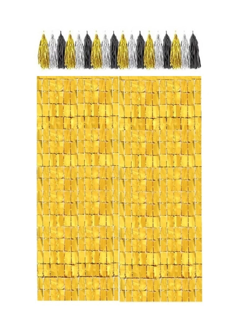 Metallic Backdrop Set