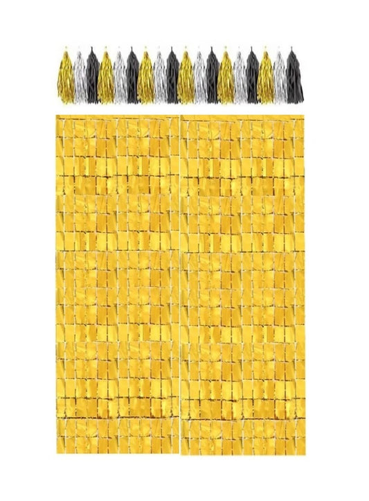 Metallic Backdrop Set