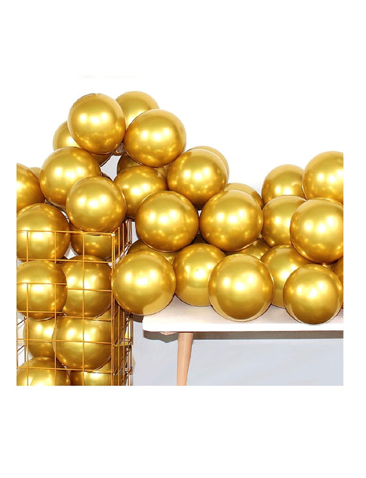 Chrome Latex Balloons 12 Inches (50 Pieces)