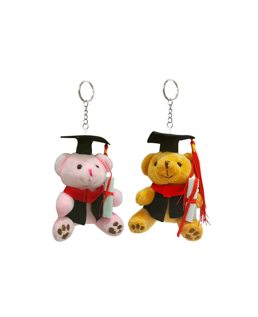 Mini Graduation Bear Keychain