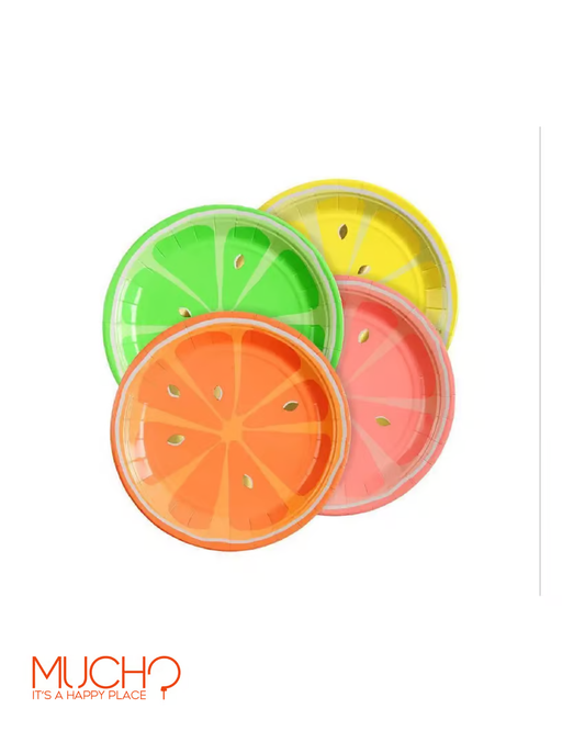 7 inch Citrus Plates