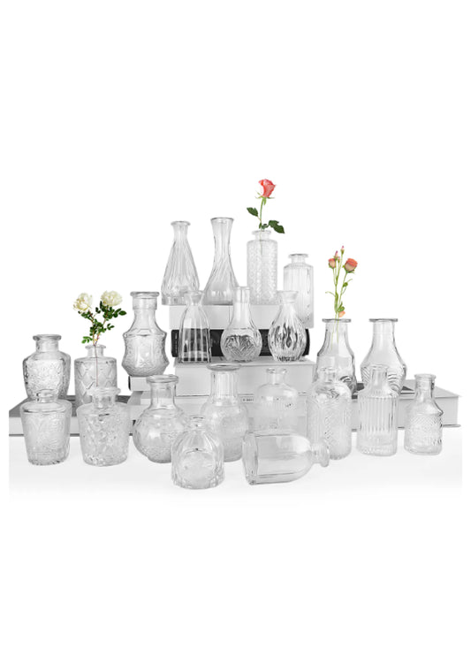 Clear Mini Vase (1 Pc)