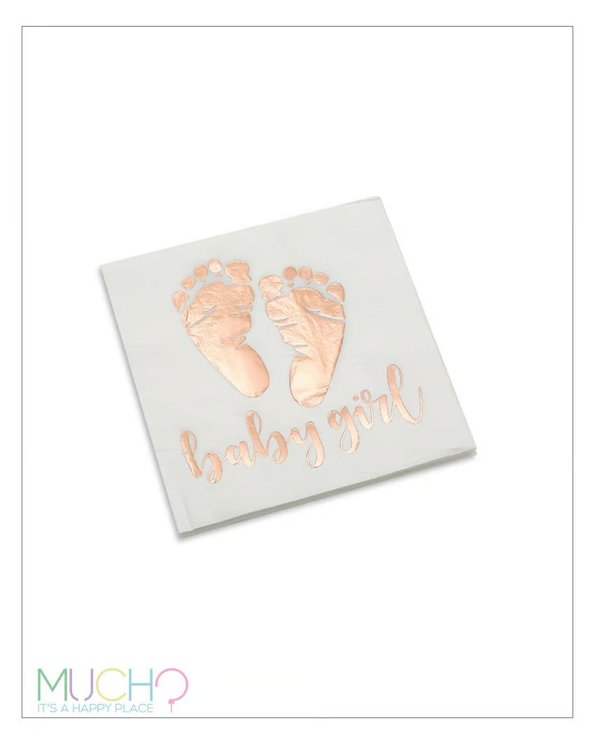 Baby Girl Napkins