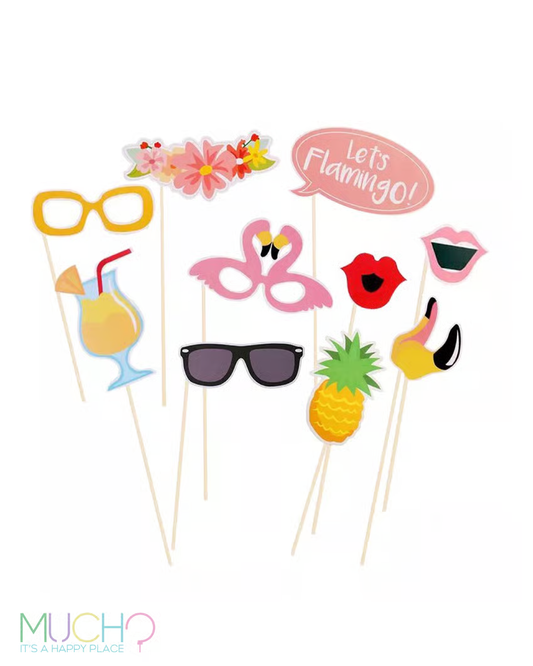 Flamingo Photo booth Props