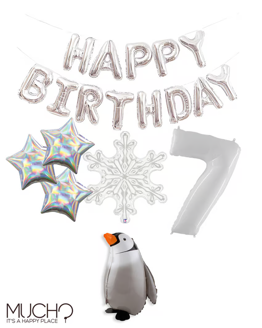 Penguin Ice Package Balloons
