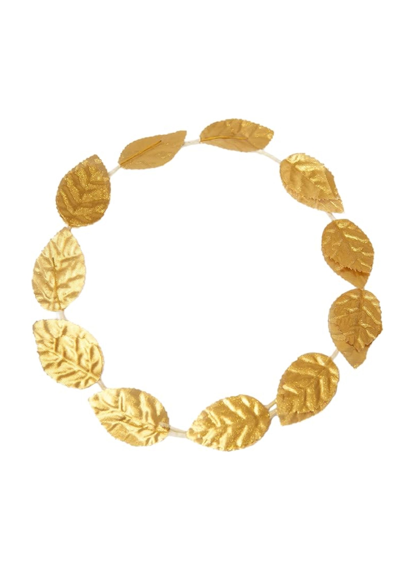 Laurel Wreath Crown Roman Leaf Headband Gold Greek Headpiece