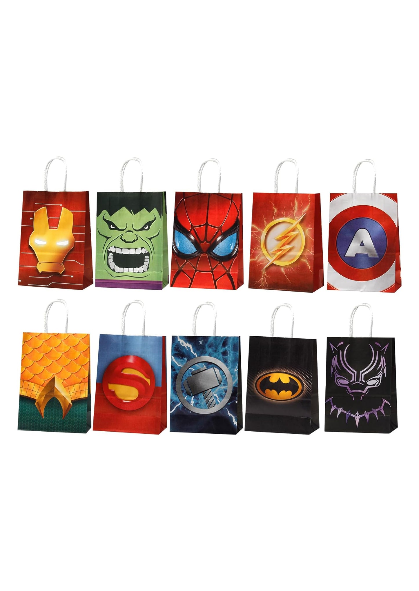 Superheros Giveaway Bags (Pack of 12)