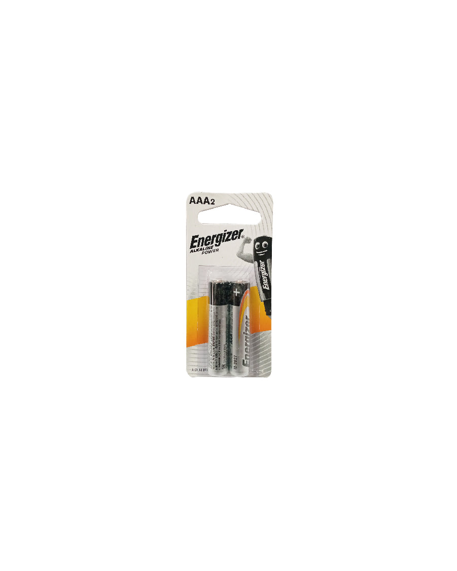 Energizer Alkaline AAA Battery (Pack of 2)