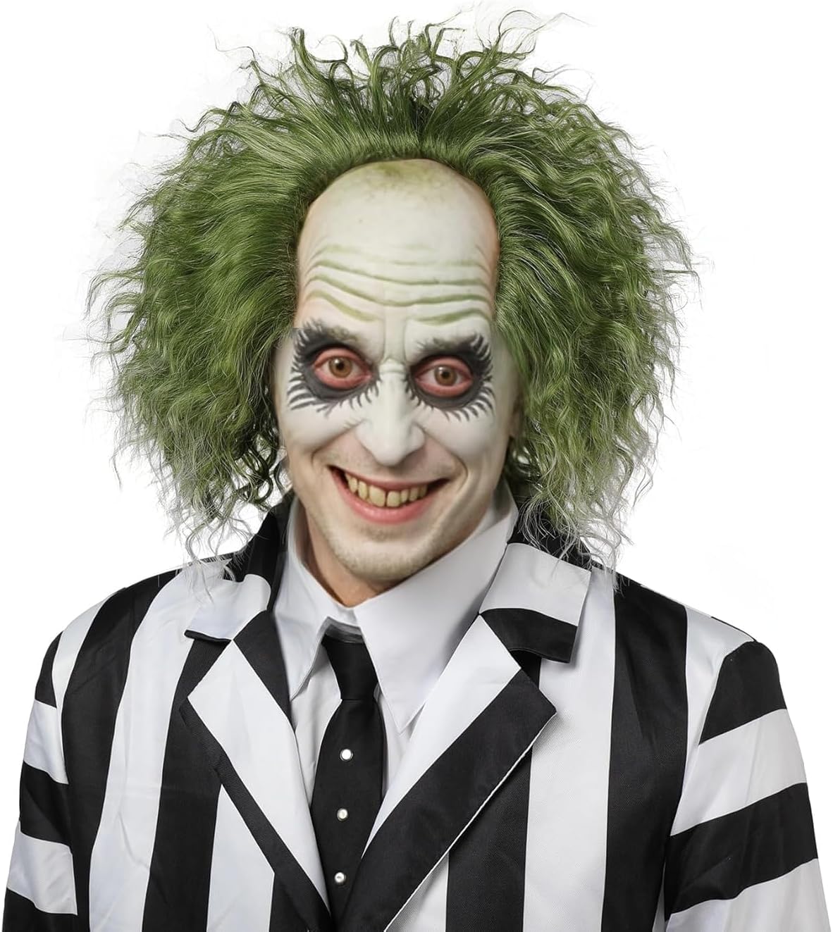 Green Beetlejuice Wig