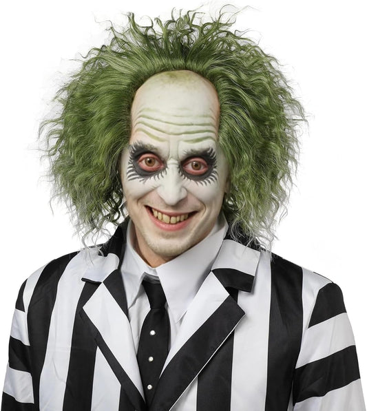 Green Beetlejuice Wig