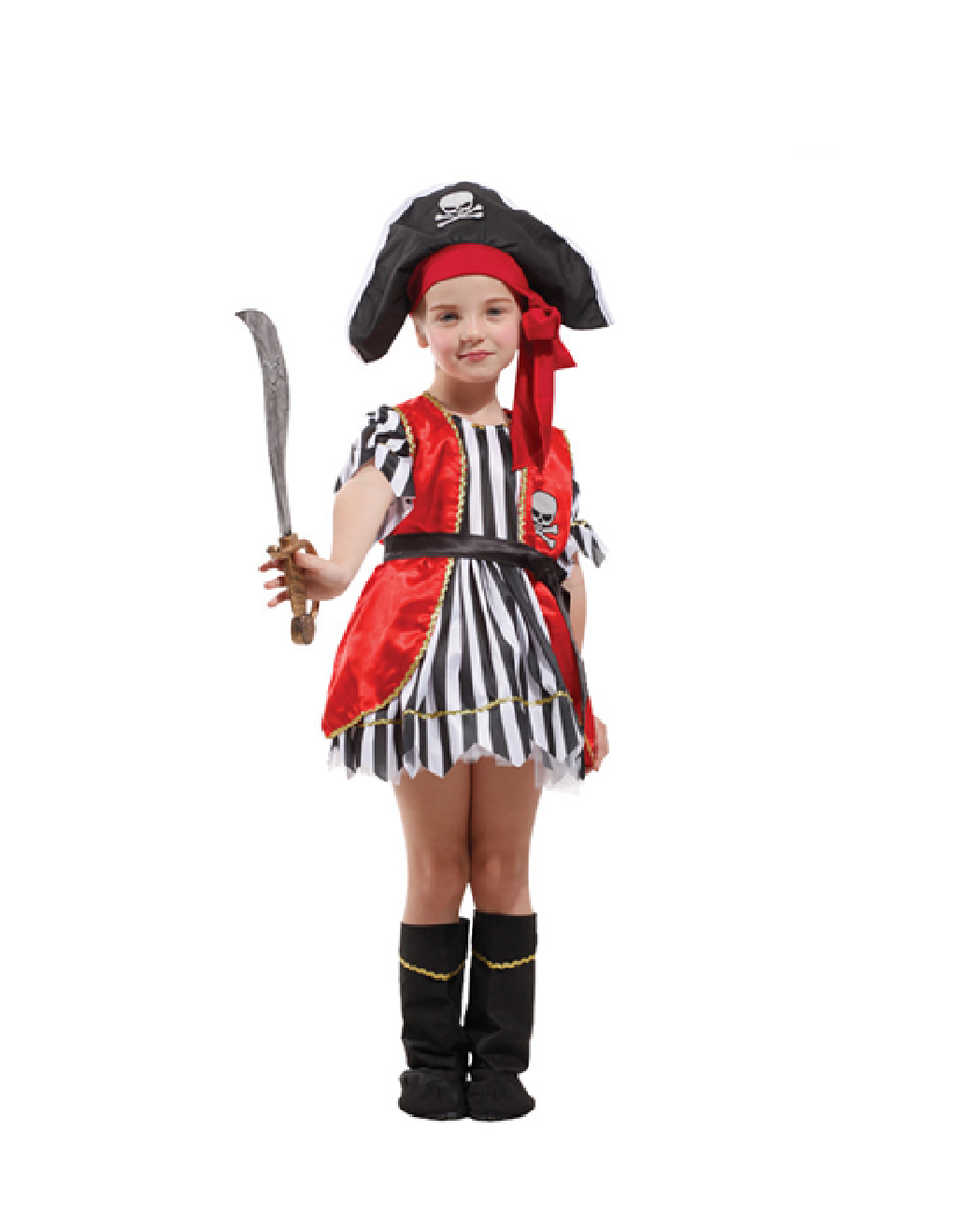 Pirate Girl Dress Costume