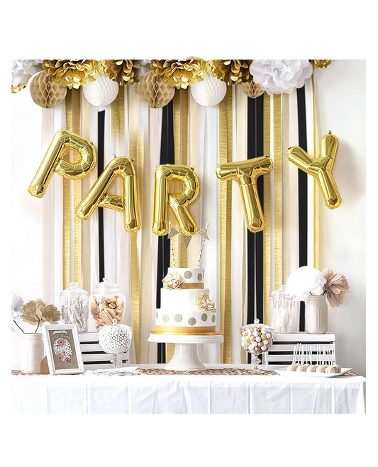 Black & White Decorations Streamers