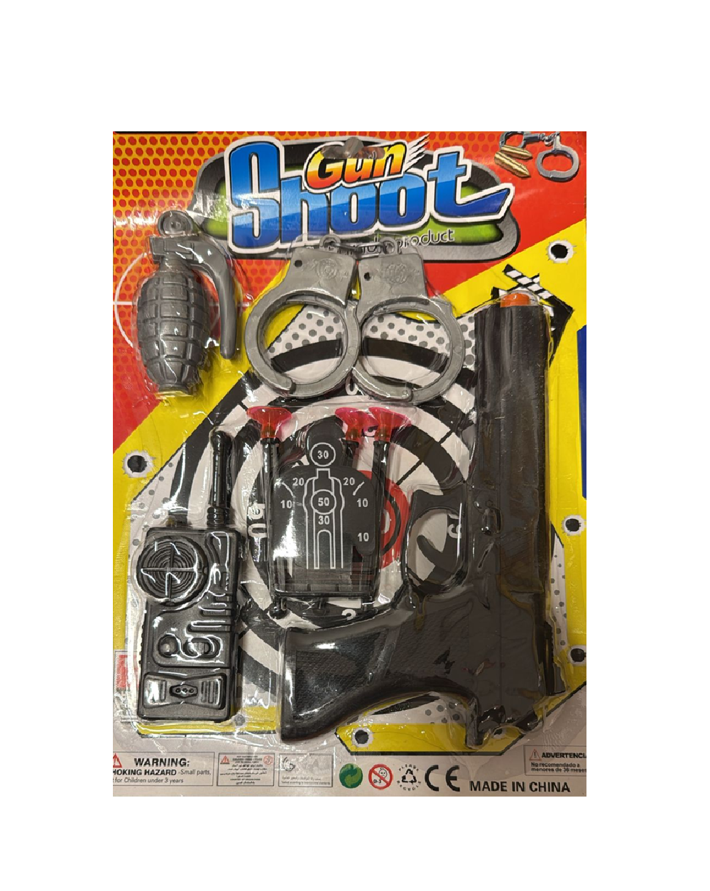 Police Man Accessories Set Toy